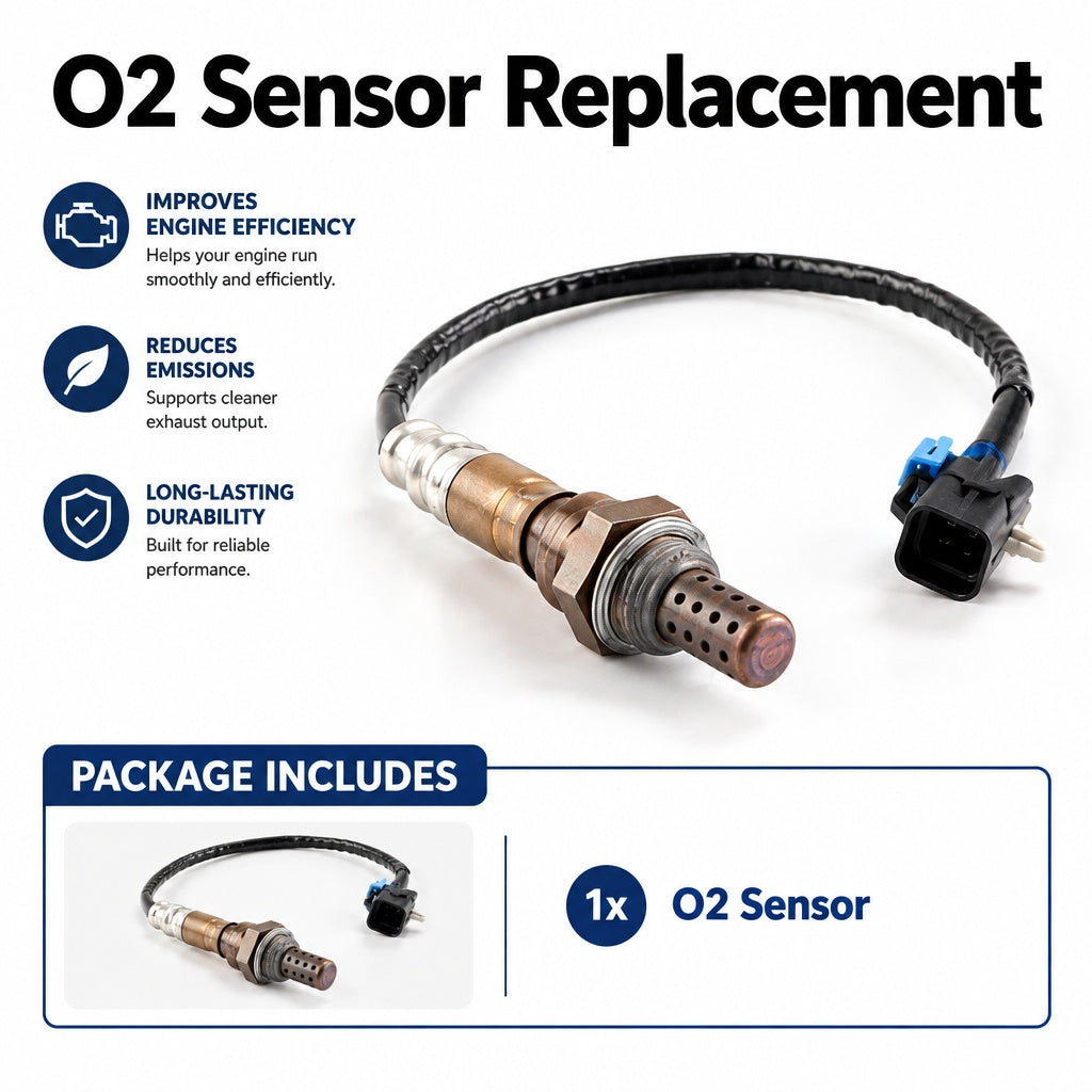 Oxygen O2 Sensor for 1996-1998 Chevrolet GMC C/K 1500 4.3L 5.0L 5.7L, Upstream or Downstream Replace