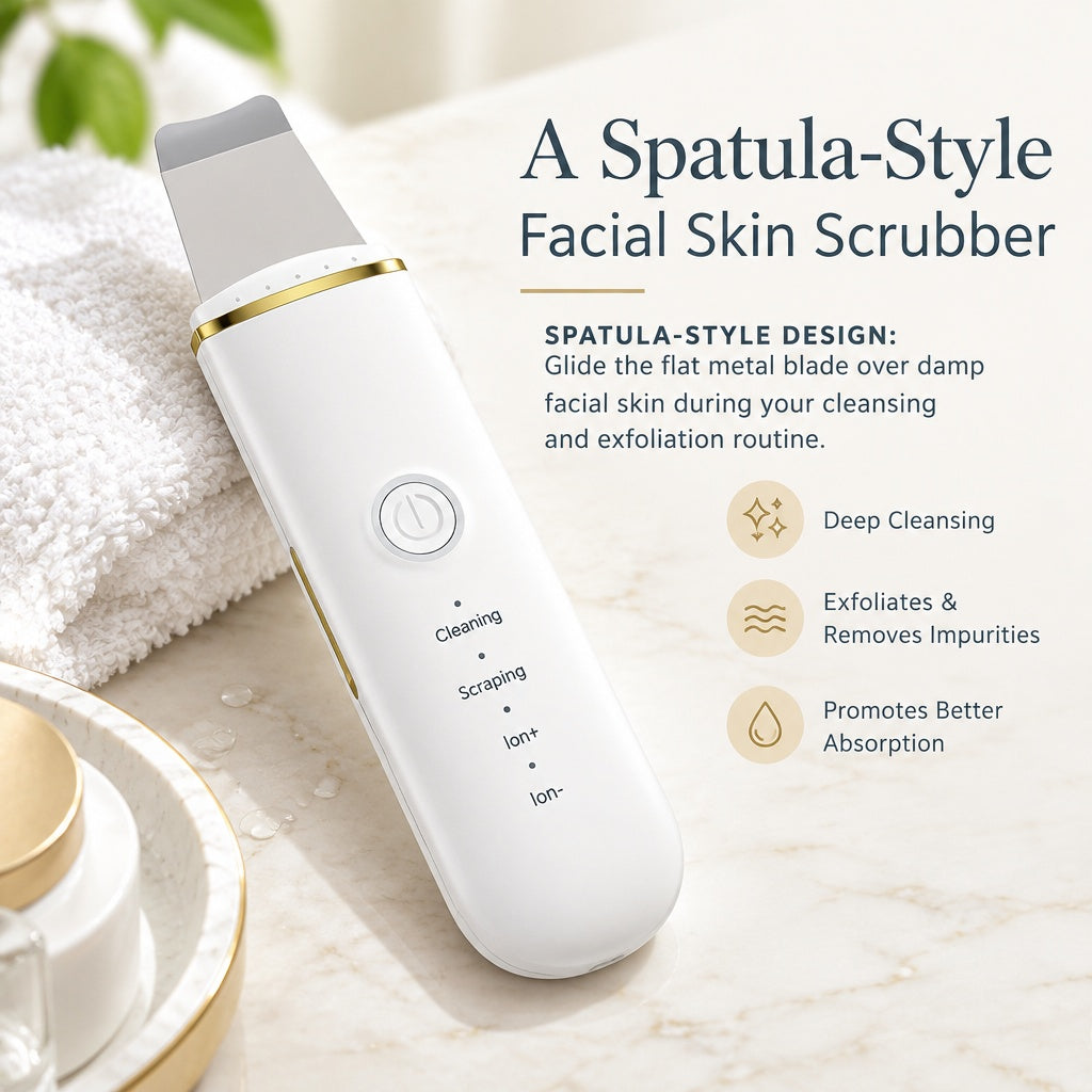 High Grade Skin Scrubber Blackhead Remover Pore Cleaner Fits Face Deep Cleansing