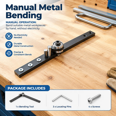High-Precision Durable Iron Bending Tool Compatible with DIY Metal Bending Tasks
