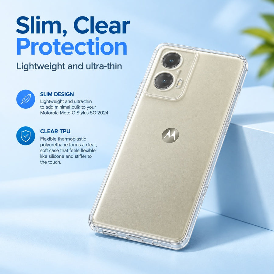 Slim Protective Case Compatible with Motorola Moto G Stylus 5G 2024 XT2419-1