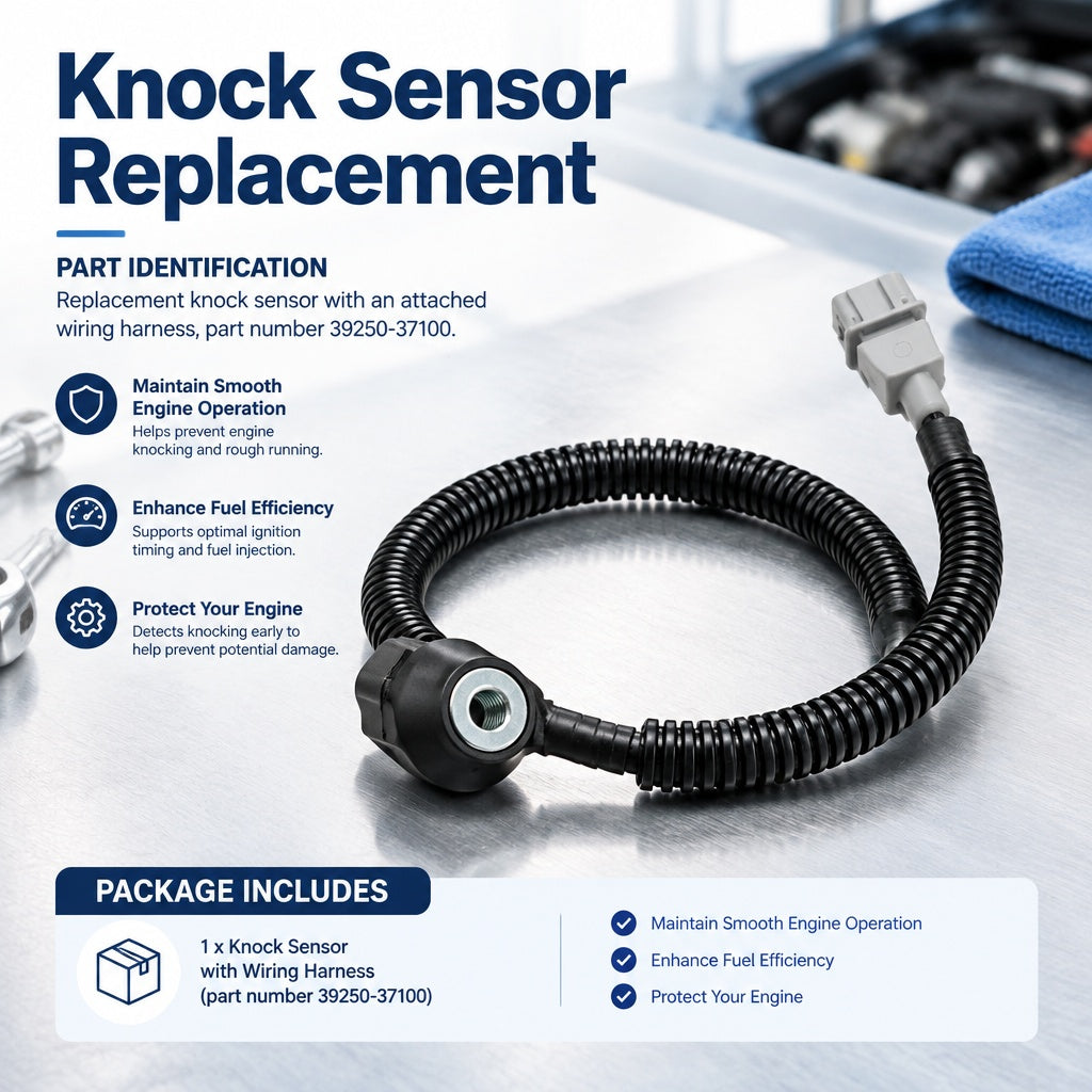 Reliable Responsive Firm Detonation Knock Sensor Fits Hyundai Kia 39250‑37100