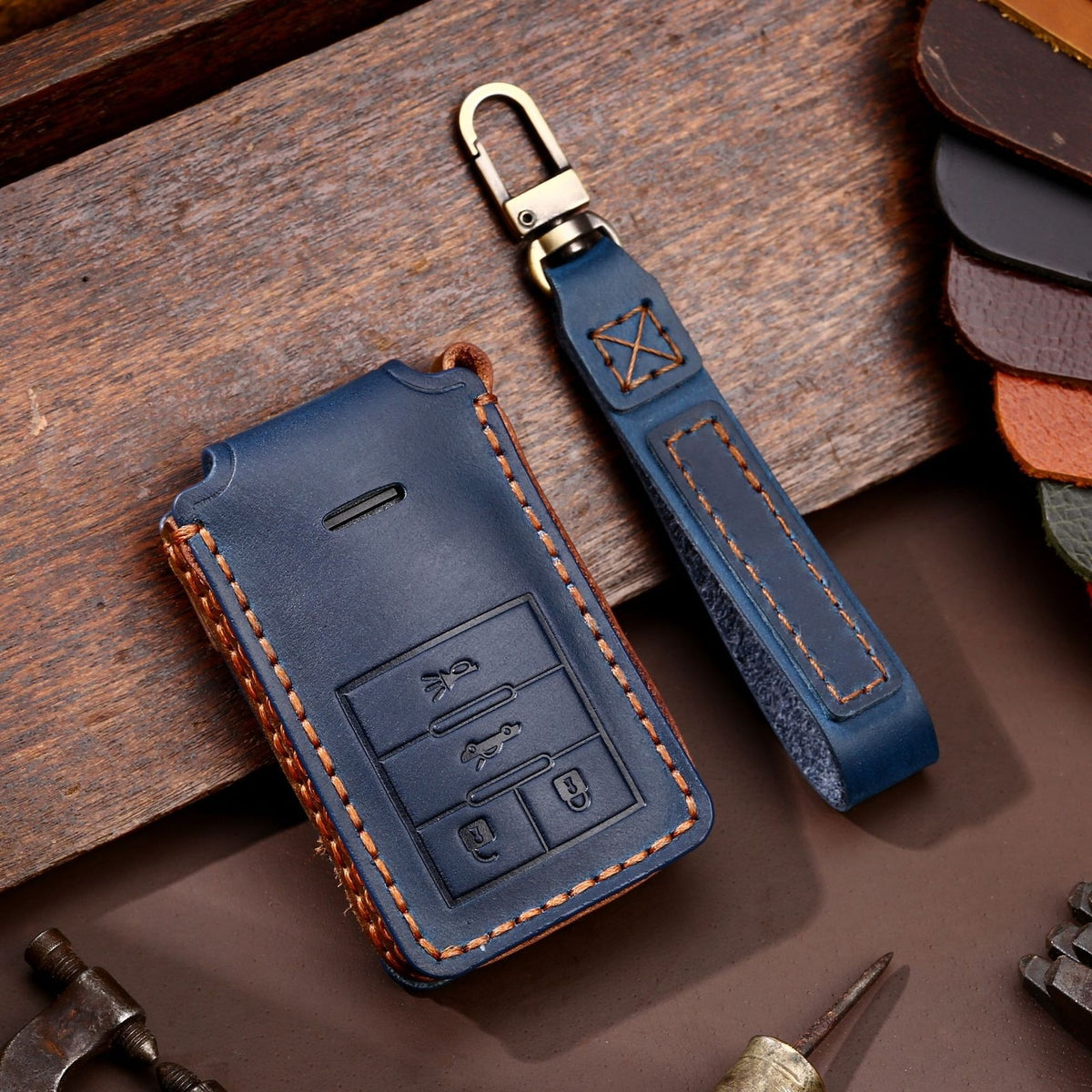 CAR1772BN4 4 Keys Blue