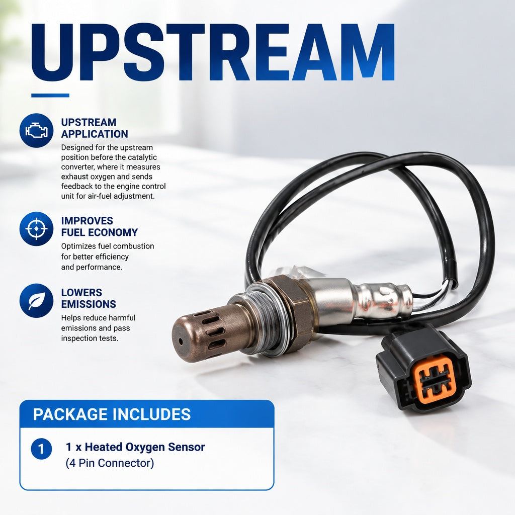 Automotive Oxygen Sensor fits Kia Sportage 2.0L Hyundai Elantra 4-Wire O2 Sensor
