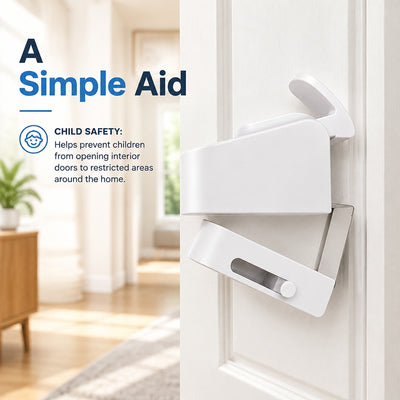 1Pcs Portable ABS Child Safety Door Guard Latch for Baby and Pet Home Protection