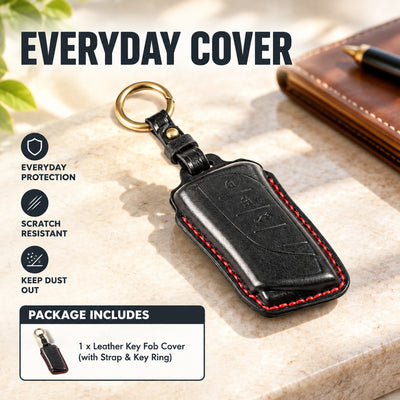 Luxury Leather Key Fob Cover Compatible with Lexus ES200 RX300 NX200 Series