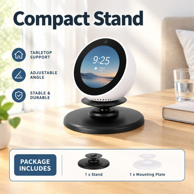 Fully Adjustable Lightweight Bedside Angle-Adjustable Stand for Amazon Echo Spot