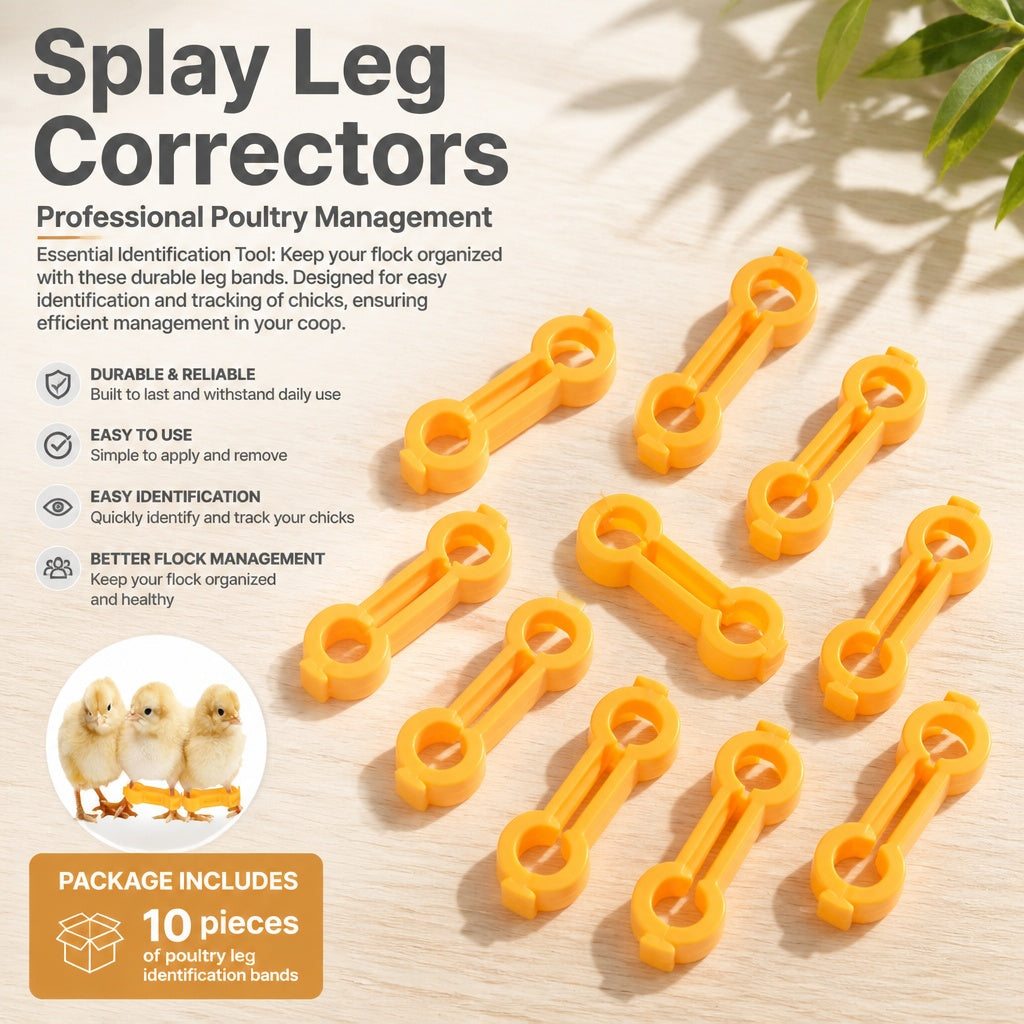 Chick Splay Leg Corrector Hobble, Gentle Leg Support Brace for Chicks and Small Birds, Multiple Size