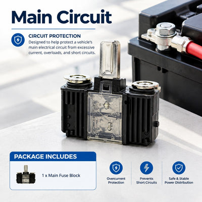 Reliable Direct-Fit Secure Stable Functional Insulated Fuse fits Hyundai and Kia