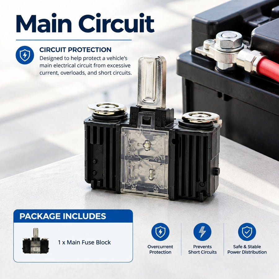 Reliable Direct-Fit Secure Stable Functional Insulated Fuse fits Hyundai and Kia