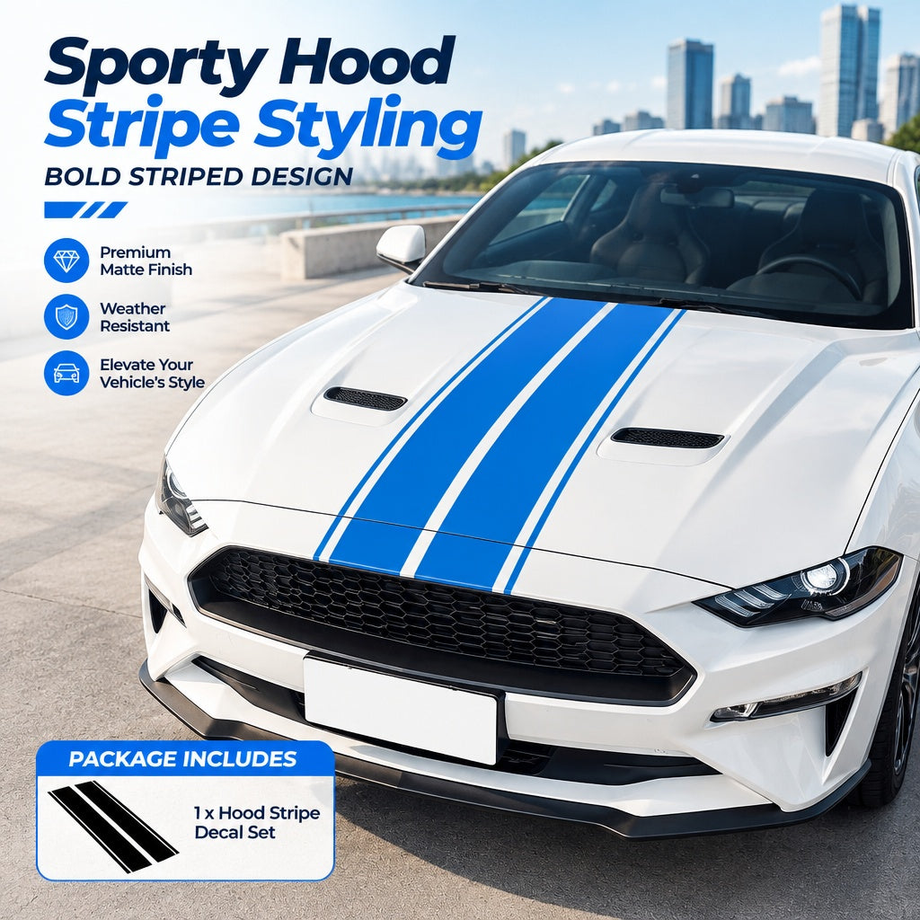 Unique, One - of - a - Kind, Distinct Sport Stripes Sticker Suitable for Mazda 3