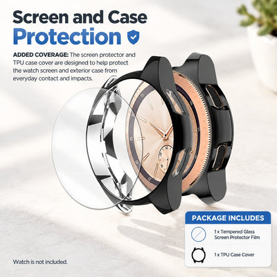 Clear 9H HD Tempered Glass Screen Protector for Samsung Gear S3 Classic SM-R775V